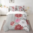 thumbnail image 2 of YST Aztec Dahlia Twin Comforter Set, 7 pièces, thème floral, Twin Size, 2 of 5