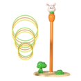 thumbnail image 4 of Rings Toss Game for Kids Toss Game Outdoor Games Throwing Game for Birthday Gift rabbit, 4 of 9