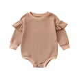 thumbnail image 1 of Boy Girl Knit Sweater Bubble Romper Oversized Crewneck Sweatshirt Jumpsuit Cute Fall Outfits Clothes, 1 of 8