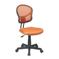 thumbnail image 1 of Chaise d’appoint orange OSP Designs à dossier résille, 1 of 3