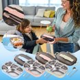 thumbnail image 1 of Xihbxyly Lunch Box Bento Box Thermal Insulation Bento 5 Cells Lunch Box Tableware Set Portable Lunch Box Student Lunch Box Suitable for Children, Adult Lunches and Fruit Use, 1 of 3