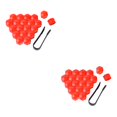 thumbnail image 3 of Maytalsory 20 Pieces Car Wheel Nut Caps Auto Hub Screw Cover Replacement Dust-proof Red 19mm 2Set, 3 of 6