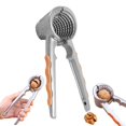 thumbnail image 1 of Orange Nutcracker, Multifunction with Handle Tool Walnut Plier Open Chestnut Opener for Walnut Chestnut, a Nutcracker, 1 of 8