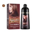 thumbnail image 1 of WIFKLSIIPG Natural 3 in One Hair Color & Care Shampoo Oil Brown Quick Dyeing Fade Hair Formula 500ML, 1 of 4