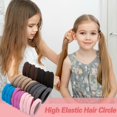 thumbnail image 3 of Seamless Soft Elastic Hair Ropes for Girls Gentle Non-Damage Ponytail Holders Baby Friendly Mini Hair Accessories Set, 3 of 4