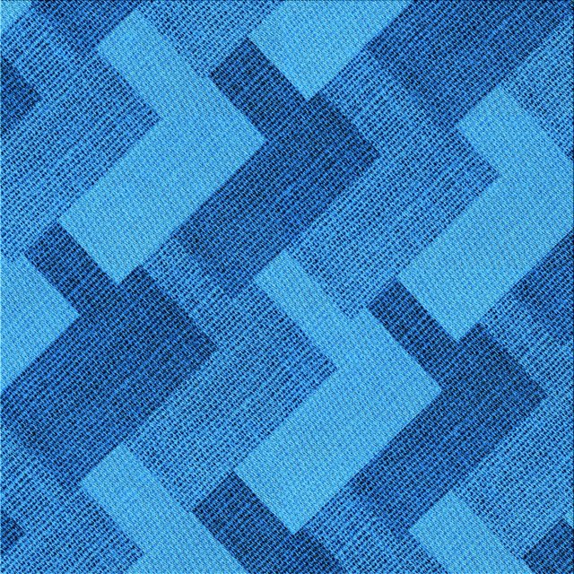 Ahgly Company Tapis d'Intérieur Lavable à la Machine, Carré, Transitionnel, Bleu, Tapis de Zone, 8 Pieds Carré
