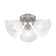 thumbnail image 3 of Livex Lighting 1358-02 Essex Support de Plafond 3 Lumières, Laiton Poli, 3 of 5
