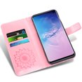thumbnail image 2 of Phone Case for Samsung Galaxy S10 Folio Flip Wallet Case, PU Leather Credit Card Holder Slots Heavy Duty Full Body Protection Kickstand Protective Phone Cover for Galaxy S10 Women, Rose Gold, 2 of 5