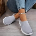 thumbnail image 4 of Mepaouo Womens Backless Sneakers Casual Slip on Mule Shoes Arch Support Walking Mesh Slide Sandals, 4 of 9