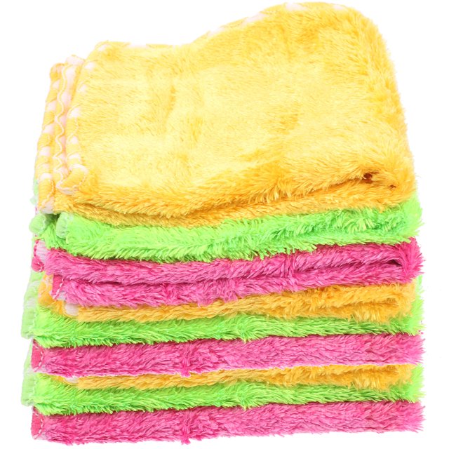 9 Pcs Serviettes de Nettoyage Serviettes Épaisses pour Vaisselle Chiffon de Cuisine Plumeau de Cuisine Serviettes Réutilisables pour Vaisselle