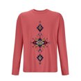 thumbnail image 2 of Styesk Chemises pour Hommes Hommes Sports Mise en Forme Maison Noël Pyjama Imprimé T-shirt Manches Longues Col Rond, 2 of 3