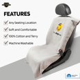 thumbnail image 3 of Seat Armour SA100JEPSFG Jeep Grey Smiley Face Housse de Siège, 3 of 6
