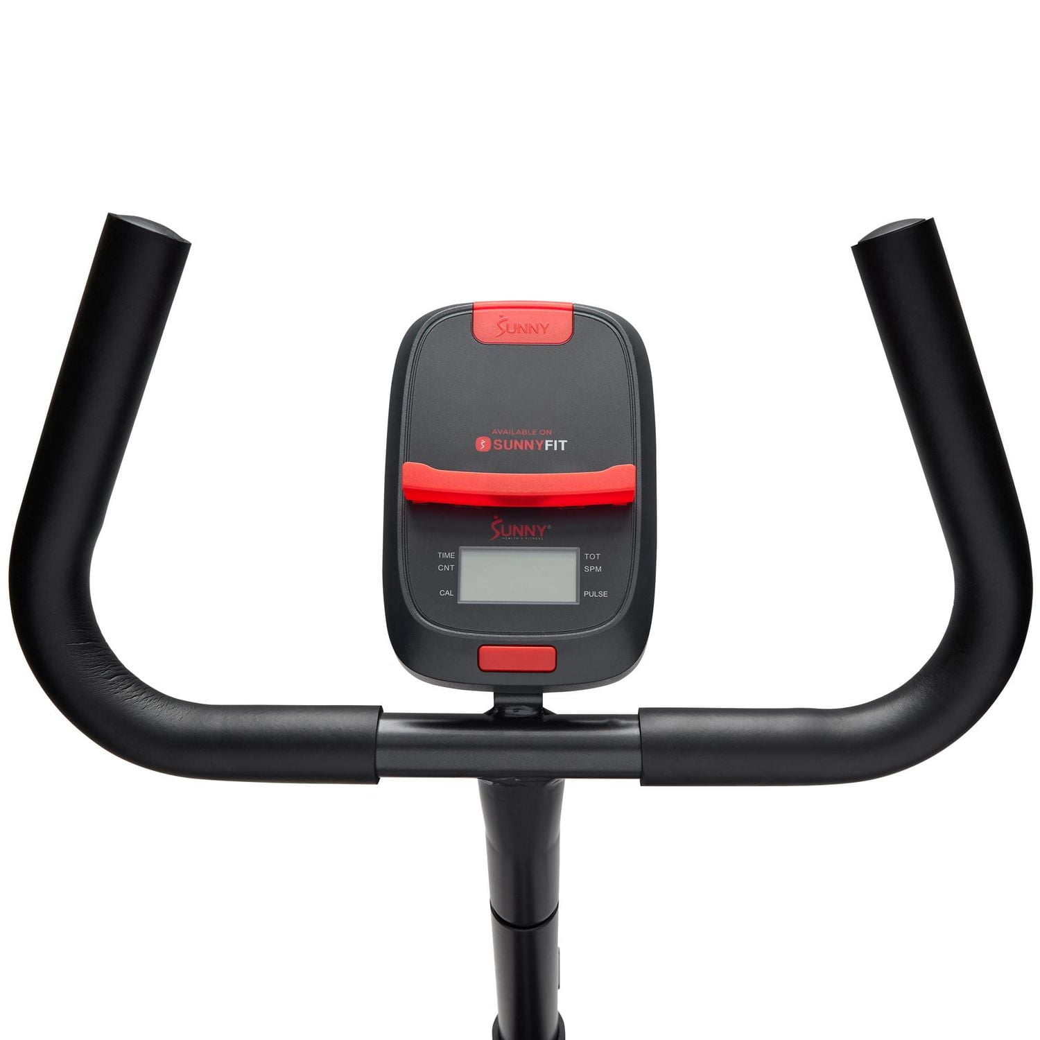 Stepper Intelligent Sunny Health & Fitness - Machine d'Exercice Escalier pour la Maison avec Guidon et Bandes de Résistance, Fitness Connecté Compact et Peu Encombrant avec l'Application SunnyFit - SF