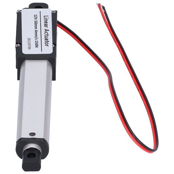 Actionneur Linéaire Course 50mm DC 12V Faible Bruit Interrupteur de Fin de Course Interne Mini Actionneur de Mouvement Linéaire Automobile Industriel