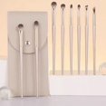 thumbnail image 4 of EGNMCR Makeup Brushes 8-Piece Makeup Brushes Set With Eye Shadow Brushes Complete Set Of Soft Hair Makeup Brushes And Makeup Brush Storage Pouch Makeup brush, 4 of 9