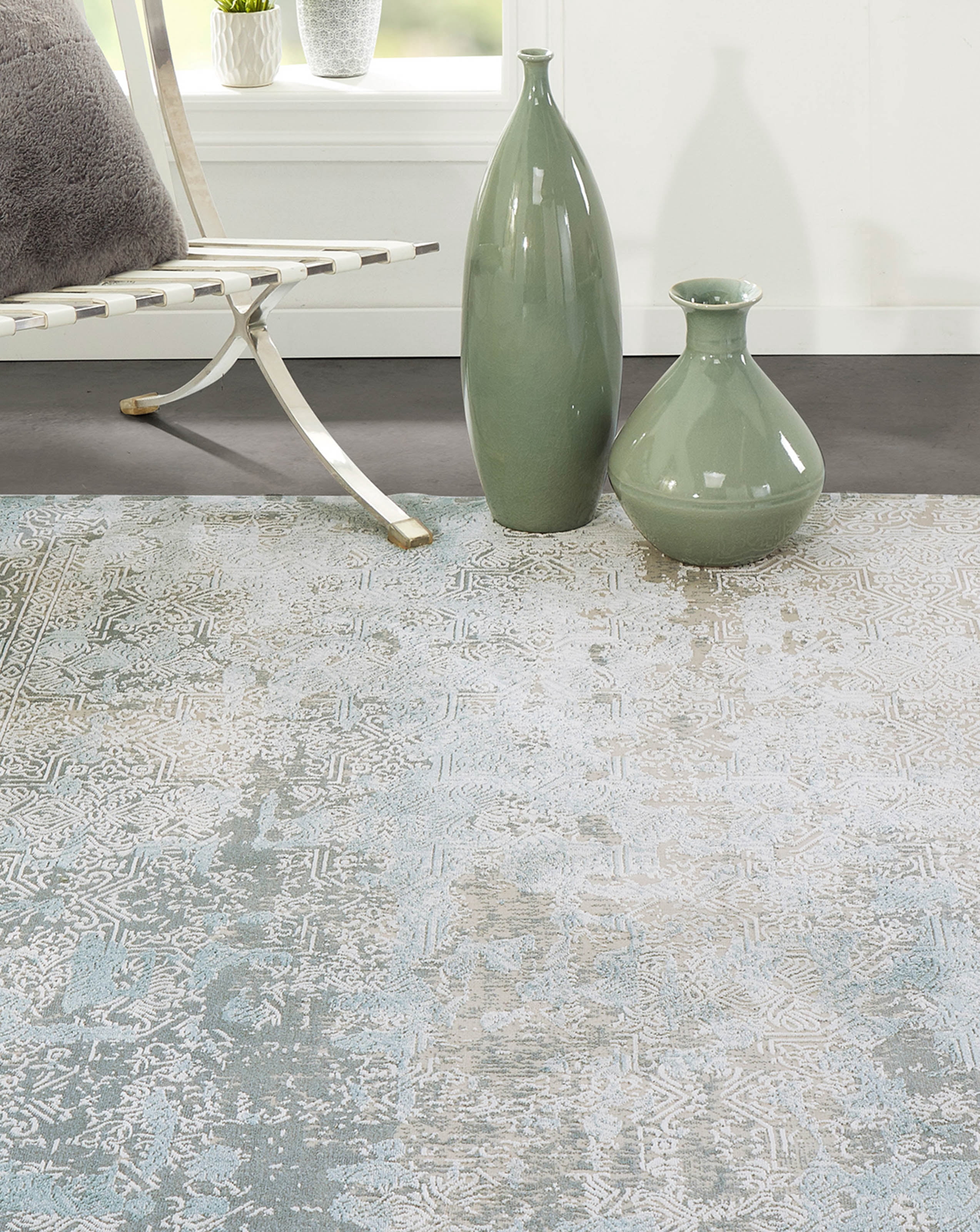 ECARPET Elysia Tapis pour Salon, Chambre, Salle A Manger, Entrée, Couloir et Plus Encore.