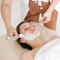 thumbnail image 4 of Raindrops 2Pcs Silver Mask Brush Facial Applicator for Travel Applying Masks, 4 of 8
