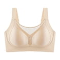 thumbnail image 3 of Bra Lingerie for Everyday Comfort Seamless Wirefree Support T-Shirt Style Lift Molding with Side Coverage and Smooth Texture, 3 of 3