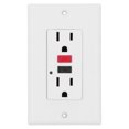 thumbnail image 1 of Wall Outlet, Prevent Electric Shock Automatic Detection Smart Leakage Socket Simple Quick Installation And Disassembly  For Ground Fault Leakage Protection, 1 of 8