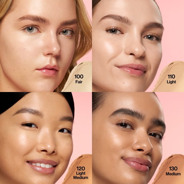 Revlon Glimmer Hydratant Teinté pour le Visage en Bâton, Fond de Teint à Couvrance Légère