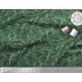 thumbnail image 1 of Soimoi Tissu Vert Poly Georgette Feuilles de Laurier Imprimé 1 Yard 42 Pouces de Large, 1 of 2
