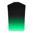 thumbnail image 4 of Plebaso Tank Tops for Men Casual Quarter Zip Collared Tee Shirts Sleeveless Gradient Color Fashion Shirts, 4 of 4
