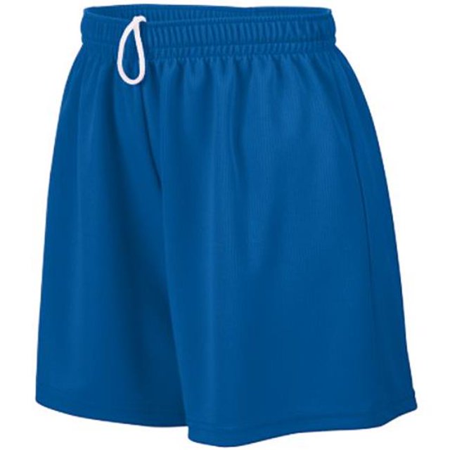 961A Filles Mèche Maille Courte&44; Bleu Royal - Grande