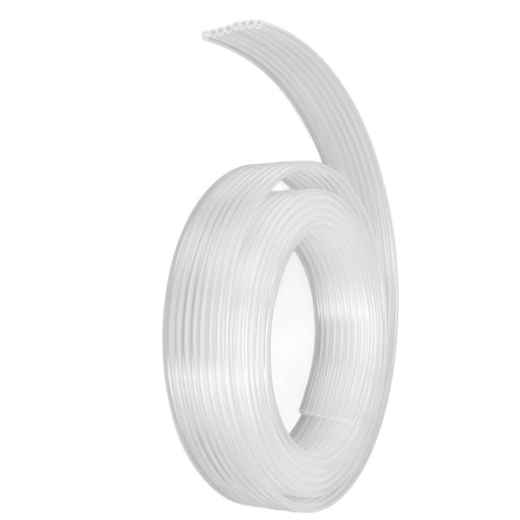 Inks Tube Replacement, PP Plastic Ink Tubing Easy Connection Corrosion Resistant for UV Printer for Photo Machine 8 Row 5 Meters