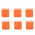 thumbnail image 1 of Blank  Cubes, 6 Sided Plastic Cubes DIY Unfinished  Blocks For Teaching Party Puzzle, 1 of 8