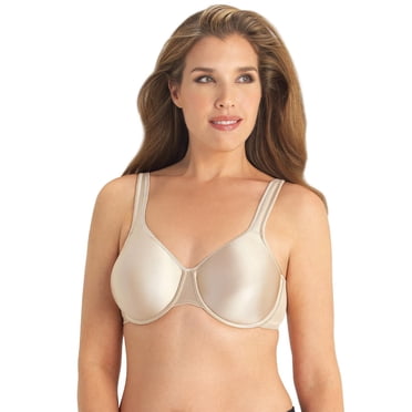 Exquisite Form #9675123 FULLY Full-Support T-Shirt Bra, Seamless Cups, Stretch Satin, Underwire