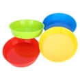 thumbnail image 4 of Round Pallets, Sturdy 4pcs Painting Pallet Durable Plastic  For Painting For School, 4 of 8