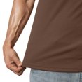 thumbnail image 4 of asjyhkr Mens Workout Compression T Shirts Ribbed V Neck Short Sleeve Tops Summer 2025 Gym Athletic Running Tees, 4 of 9