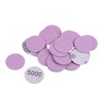 thumbnail image 1 of Unique Bargains 25 Pack 1-Inch Purple Sanding Discs 5000 Grits Hook & Loop Professional Aluminum Oxide Sandpaper Mini Size, 1 of 5