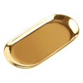 thumbnail image 1 of Miangastore Professional 201 Stainless Steel Dental Medical Flat Snack Towel Instrument Tray Size L (Golden), 1 of 8