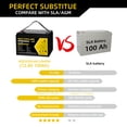 thumbnail image 3 of ROCKSOLAR 12V 100AH Deep Cycle LiFePO4 Battery ideal for trolling motors, off grid solar system, RV , Robotics, etc,., 3 of 6