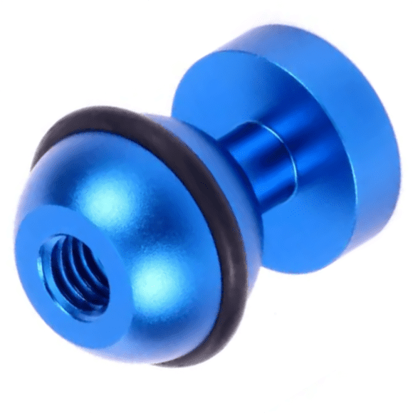 CUITING 1-Inch Ball Seat Mount for Cameras Lightweight Practical for Connecting Underwater Lights and Fill Lights