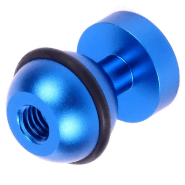 CNKOO 1-Inch Ball Seat Mount for Cameras Lightweight Practical for Connecting Underwater Lights and Fill Lights