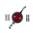 thumbnail image 2 of Abbracc Corde à Linge de Camping Portable Corde à Linge Sans Perçage Légère Ajustable Lessive Rouge 8 m avec Pince, 2 of 7