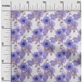 thumbnail image 2 of oneOone Polyester Spandex White Fabric Florals Sewing Craft Projects Fabric Prints By Yard 56 Inch Wide, 2 of 4