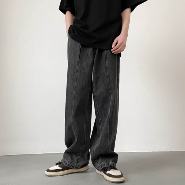Ketyyh-chn99 Baggy Jeans Men Y2k Jeans Casual Pants Men Casual