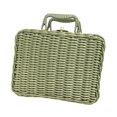 thumbnail image 2 of Siruishop Imitation Rattan Suitcase Decorative Picnic Basket for Party Camping Outside 35cm, 2 of 8