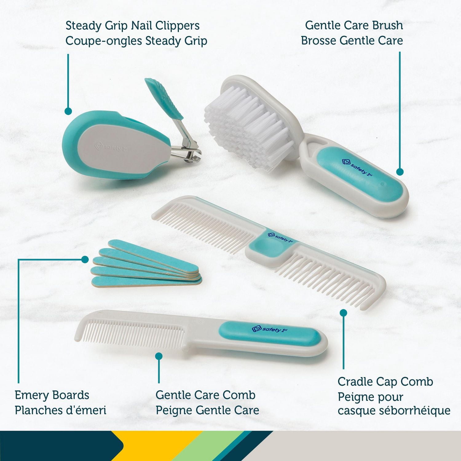 Safety 1st Deluxe Healthcare & Grooming Kit - Arctic Blue - Walmart.ca