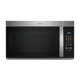 thumbnail image 1 of Whirlpool 30 in. W 1.7 Cu. Ft. Over the range Microwave with 900-Watts Cooking Power - Stainless Steel Finish, 1 of 1