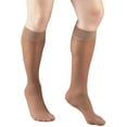 thumbnail image 1 of Truform Sheer Knee High Stockings: 8 - 15 mmHg, Taupe, Small, 1 of 7