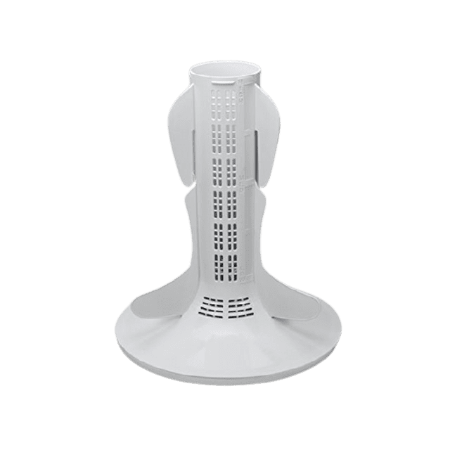 Ensemble d'Agitateur Compatible avec la Laveuse 425025P Fisher & Paykel 478083P Affichée dans une Vue Centrée. Cette Pièce de Rechange de Laveuse Blanche Comprend une Colonne Verticale Perforée et des Ailettes Courbées, Assurant un Fonctionnement Efficace de la Laveuse. Idéal pour Remplacer les Agitateurs Usés dans les Laveuses Fisher & Paykel, Incluant les Modèles Compatibles avec les Numéros de Pièce 425025P et 478083P.