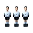 thumbnail image 2 of Wweixi 3Pcs Soccer Table Men Player Sports for Family Foosball Reliable Material:Foosball Men Replacement Set White, 2 of 6