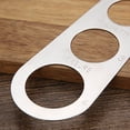 thumbnail image 4 of Binwennn Spaghetti Measuring Tool Stainless Steel Spaghetti Measurer Pasta Gadgets Quick Spaghetti Ruler Measurer Device 4 Serving Sizes To Measure Spaghetti For Kitchen, 4 of 7