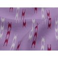 thumbnail image 4 of oneOone Viscose Jersey Fabric Arrow Sign Kasuri Decor Fabric Printed BTY 60 Inch Wide, 4 of 5