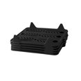 thumbnail image 1 of 5 Pieces Clothes Organizer Desk File Receipt Office Cabinet Organization Shirt Black Small, 1 of 9