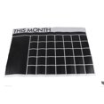 thumbnail image 1 of Autocollant Mural en Papier DIY Production Tableau Noir PVC Calendrier Autocollants Tableau Blanc pour Classe Maison, 1 of 4